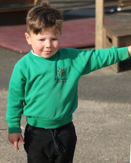 Boy wearing Kingswood uniform